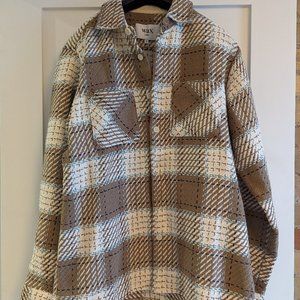 Wax London - Whiting Overshirt Medium - NWT